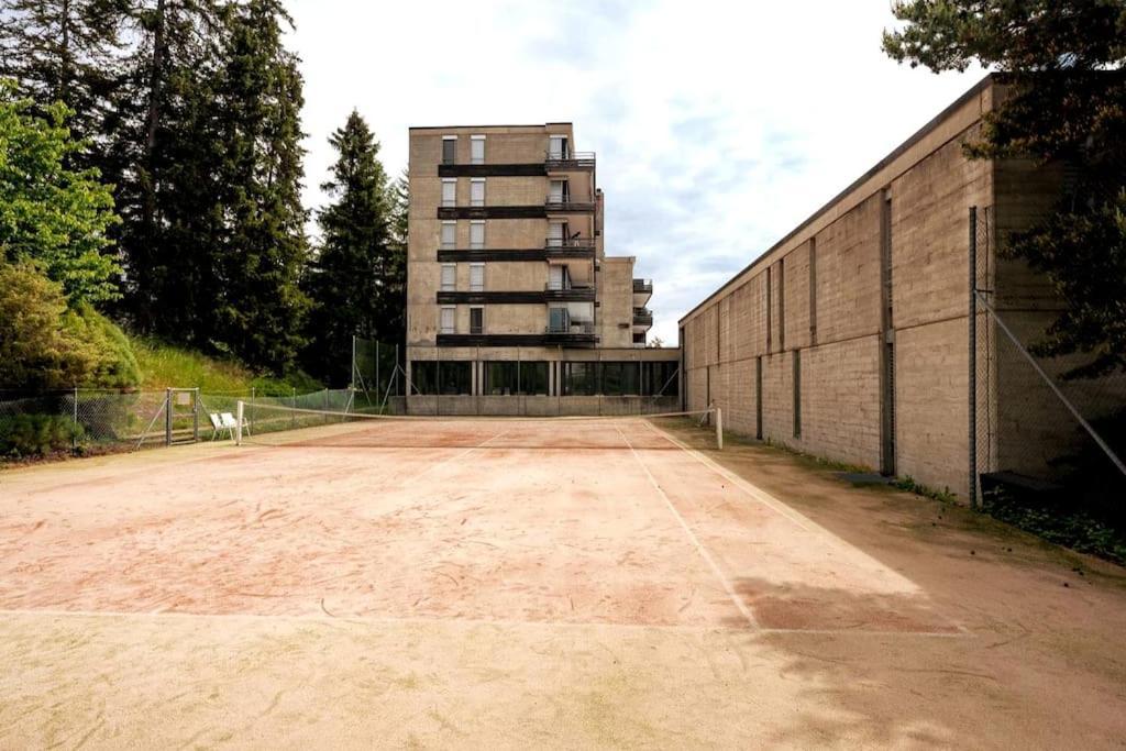 Small But Wow! Studio With Pool @ The Central Lake Crans-Montana Luaran gambar